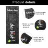 “Nice That You’re Here” Chocolate Bar Gift Sleeves, Duplo-Style Felt Packaging, 30-Pack, Black view 3