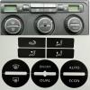 ZDDYUU Button Repair Stickers for VW Golf MK5 and Passat view 2