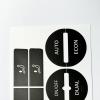 ZDDYUU Button Repair Stickers for VW Golf MK5 and Passat view 4