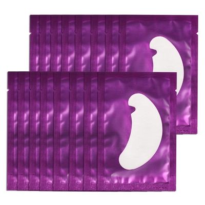 Lunamoon U-Shape Under-Eye Pads for Eyelash Extensions, 100 Pairs