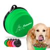 PETSATION Original Collapsible Dog Bowl for Travel, 350 ml, Green view 1