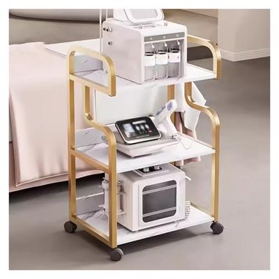 Generic 3-Tier Cosmetic Rolling Cart for Salon and Spa