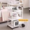 Generic 3-Tier Cosmetic Rolling Cart for Salon and Spa view 2