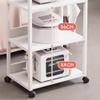 Generic 3-Tier Cosmetic Rolling Cart for Salon and Spa view 3
