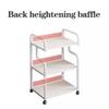 Generic 3-Tier Cosmetic Rolling Cart for Salon and Spa view 4