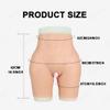 Adima Silicone Tucking Gaff Brief, Drag Queen Men's Underwear, Butt Lifter Padded Panties for Cosplay, Brown (Basic) view 3