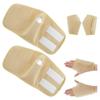 Qiantull 2-Pack Castor Oil Pack Wraps, Reusable Organic Castor Oil Wrist Pouches view 1