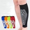 SLEDEZ Sports Calf Sleeves, Thickened Impact Protection, Red, XL view 3
