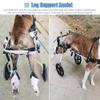 Adjustable Dog Wheelchair with Rear-Leg Support for Large Dogs view 3