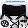 Adjustable Dog Wheelchair with Rear-Leg Support for Large Dogs view 4