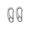 Dog Tag Clip, 50 mm, Stainless Steel, 2-Pack view 1