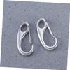 Dog Tag Clip, 50 mm, Stainless Steel, 2-Pack view 3