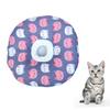ERINGOGO Soft Cotton and Fabric Anti-Lick Collar for Wound Healing, Adjustable Protective Recovery Collar for Cats view 3