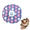 ERINGOGO Soft Cotton and Fabric Anti-Lick Collar for Wound Healing, Adjustable Protective Recovery Collar for Cats view 4