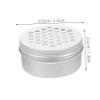 OUNONA 12-Piece Aluminum Tins with Screw-Top Lids, Round Metal Storage Containers view 2
