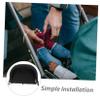 BESTonZON Universal Adjustable Stroller Footrest Extension for Babies, 32 cm, with Safety Armrest view 3