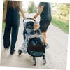 BESTonZON Universal Adjustable Stroller Footrest Extension for Babies, 32 cm, with Safety Armrest view 4