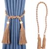 Storage Bag Handcrafted Braided Curtain Tiebacks view 4