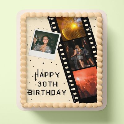 CGD Personalized Edible Cake Topper, A4 Fondant