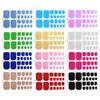 BESTYASH Full-Coverage Toenail Stickers, Self-Adhesive Waterproof Nail Wraps for Women view 1