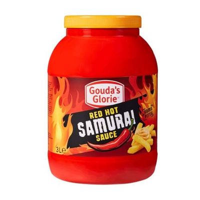 Goudas Glorie Red Hot Samurai Sauce, 3 L