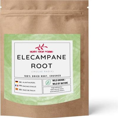 Herbs From Poland Dried Elecampane Root, Whole and Natural, No Artificial Additives, for Infusions and Seasoning (1000 g)