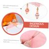 LOLIPPYY Ergonomic Manicure Hand Pillow, Soft Lint Wrist Rest with Non-Slip Base view 3