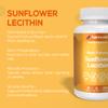 HARMONIFY Sunflower Lecithin Wellness Supplement, High-Dose 2,050 mg, Non-GMO & Gluten-Free, 60 Softgels view 3
