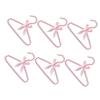 CAXUSD 6-Piece Small Plastic Hangers for Children's Clothing view 1