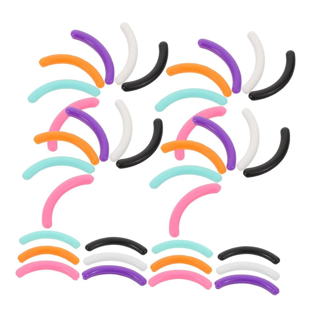 Gogogmee 120-Piece Silicone Eyelash Curler Replacement Pads