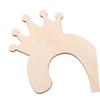 CAXUSD 5-Piece Kids' Wooden Hangers, DIY Design for Baby Rooms, Encourages Creativity and Organization view 3
