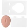 HAMPPLIES Silicone Belly Button Practice Skin for Tattooing and Piercing view 1
