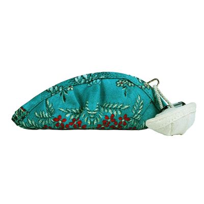 Dog Waste Bag Holder, Leash Attachment, Dumpling-Shaped