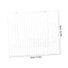 DIY Wire Pet Cage Door, White, for Cat Cages view 2
