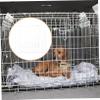 DIY Wire Pet Cage Door, White, for Cat Cages view 3