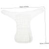 Gatuida Washable Soft Cotton Cloth Diapers for Newborns, 5-Pack, with Breathable PVC Material, Absorbent and Leak-Resistant for Nighttime Use view 2