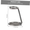 HAMPPLIES Shaving Brush Stand with Durable Ferroalloy Design view 2