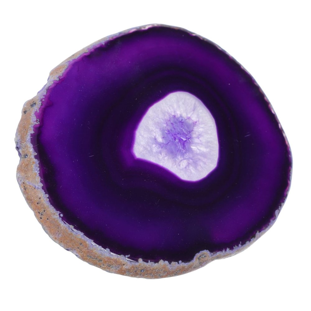 Homoyoyo Natural Agate Slice Mixing Palette for Nail Art