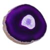 Homoyoyo Natural Agate Slice Mixing Palette for Nail Art view 1