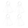 200-Piece ABS Artificial Nail Tip Display Boards for Practice view 1