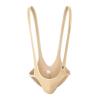 Men's Stretch Jockstrap Bodysuit, Khaki, Size S view 2