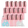 3 mL Pink Glass Roll-On Bottles, 50-Pack view 1