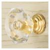 WAFOHSR 10-Pack Gold-Tone Acrylic Diamond Cabinet Knobs view 4