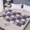 Highdi Washable Incontinence Bed Pad for Children and Seniors, Waterproof Non-Slip Mattress Protector, Retro Plaid, 115 x 200 cm view 1