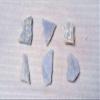Natural Blue Chalcedony Rough Crystal Stone, 23 cm view 3