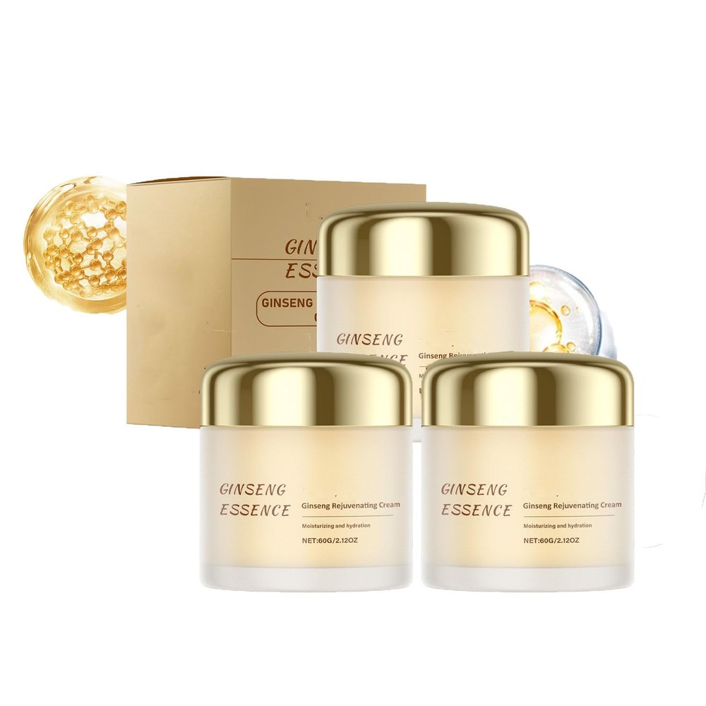 Ginseng Rejuvenating Moisturizing Cream, 3-Pack