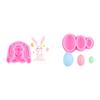2-Piece Silicone Fondant Mold, Rabbit Egg Shape view 1