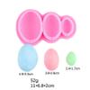 2-Piece Silicone Fondant Mold, Rabbit Egg Shape view 3