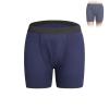 Alldry Men's Ultra-Absorbent Incontinence Boxer Briefs, Reusable, Blue, L view 1