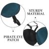 Adjustable Pirate Eye Patches, 2-Pack, Polyester view 3